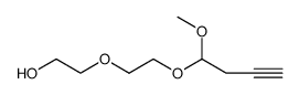 Ethanol, 2-[2-[(1-methoxy-3-butyn-1-yl)oxy]ethoxy]结构式