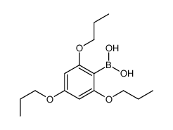 (2,4,6-tripropoxyphenyl)boronic acid结构式