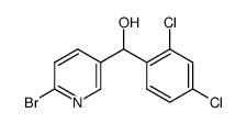 (6-bromopyridin-3-yl)-(2,4-dichlorophenyl)methanol Structure