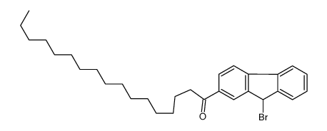 1-(9-bromo-9H-fluoren-2-yl)heptadecan-1-one Structure