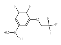 [3,4-difluoro-5-(2,2,2-trifluoroethoxy)phenyl]boronic acid Structure