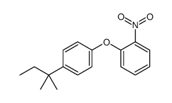 1-(1,1-dimethylpropyl)-4-(2-nitrophenoxy)benzene structure