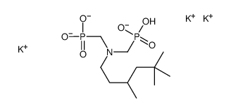 tripotassium hydrogen [[(3,5,5-trimethylhexyl)imino]bis(methylene)]diphosphonate结构式