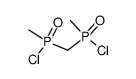 Methylenbis(chlormethylphosphanoxid)结构式