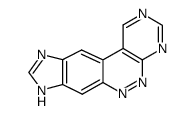 pyrimido(4,5-i)imidazo(4,5-g)cinnoline Structure