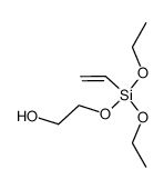 vinyl(2-hydroxyethoxy)diethoxysilane结构式