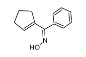 (E)-Cyclopentenylphenylketon-oxim Structure