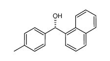 (S)-(1-naphthyl)-(4'-methylphenyl)methanol结构式