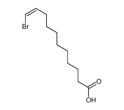 11-Bromo-10-undecenoic acid structure