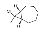 8-methyl-8-chlorobicyclo[5.1.0]octane Structure