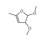 2,3-Dimethoxy-5-methyl-2,3-dihydro-furan Structure