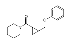 [(1R,2R)-2-(phenoxymethyl)cyclopropyl]-piperidin-1-ylmethanone结构式