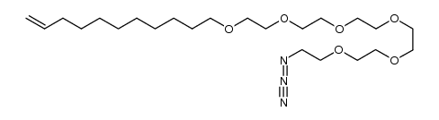 1-azido-3,6,9,12,15,18-hexaoxanonacos-28-ene Structure