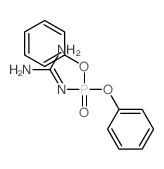 Phosphoramidic acid,(aminoiminomethyl)-, diphenyl ester (9CI)结构式