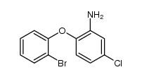 2-amino-4-chloro-2'-bromodiphenylether结构式