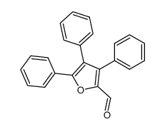 triphenyl-3,4,5 furannecarbaldehyde-2 Structure