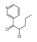1-Pentanone, 2-chloro-1-(3-pyridinyl)- (9CI)结构式