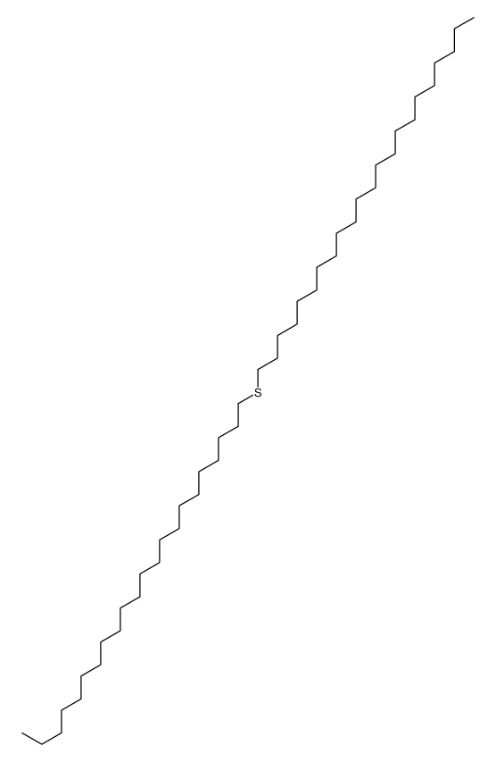 1-docosylsulfanyldocosane Structure