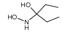 3-(hydroxyamino)pentan-3-ol Structure