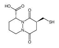 octahydro-8-mercaptomethyl-6,9-dioxopyridazo<1,2-a>pyridazine-1-carboxylic acid结构式