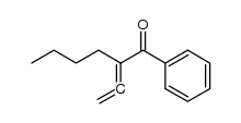 2-butyl-1-phenyl-buta-2,3-dien-1-one结构式