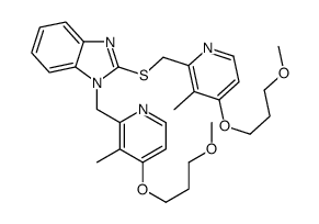 N-[[4-(3-Methoxypropoxy)-3-methyl-2-pyridinyl]methyl] Rabeprazole Sulfide picture