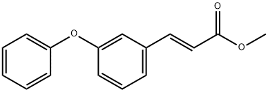 3-(3-Phenoxy-phenyl)-acrylic acid methyl ester Structure
