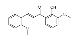 2'-hydroxy-2,3'-dimethoxychalcone结构式