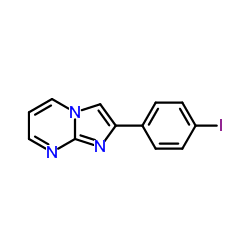 2-(4-Iodophenyl)imidazo[1,2-a]pyrimidine Structure