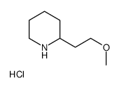 2-(2-甲氧基乙基)哌啶盐酸盐结构式