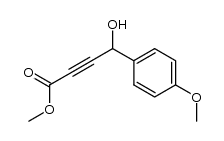 methyl 4-hydroxy-4-(4-methoxyphenyl)but-2-ynoate Structure