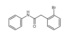 2-(2-bromophenyl)-N-phenylacetamide结构式