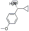 (1R)CYCLOPROPYL(4-METHOXYPHENYL)METHYLAMINE结构式