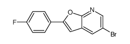 5-Bromo-2-(4-fluorophenyl)furo[2,3-b]pyridine picture