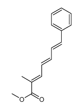 methyl 2-methyl-7-phenylhepta-2,4,6-trienoate结构式