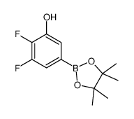 3,4-Difluoro-5-hydroxyphenylboronic acid, pinacol ester structure