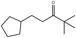 1-环戊基-4,4-二甲基戊烷-3-酮结构式