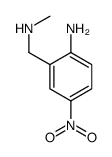 2-(methylaminomethyl)-4-nitroaniline结构式