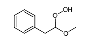 1-methoxy-2-phenylethyl hydroperoxide结构式