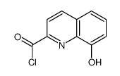 2-Quinolinecarbonyl chloride, 8-hydroxy- (9CI) picture