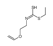 ethyl N-(2-ethenoxyethyl)carbamodithioate结构式