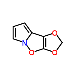 1,3-Dioxolo[4,5-d]pyrrolo[1,2-b]isoxazole (9CI) structure