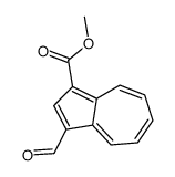 methyl 3-formylazulene-1-carboxylate结构式