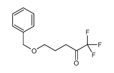 1,1,1-trifluoro-5-phenylmethoxypentan-2-one结构式