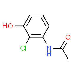 Acetamide, N-(2-chloro-3-hydroxyphenyl)-结构式
