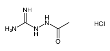 acetic acid 2-guanylhydrazide hydrochloride结构式