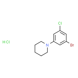 1-(3-Bromo-5-chlorophenyl)piperidine hydrochloride picture
