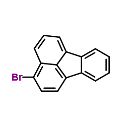3-Bromofluoranthene Structure