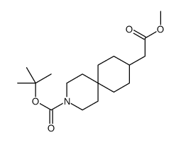 9-(2-甲氧基-2-氧代乙基)-3-氮杂螺[5.5]十一烷-3-羧酸叔丁酯图片