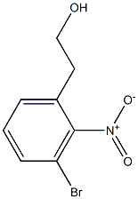 2-(3-bromo-2-nitrophenyl)ethanol Structure